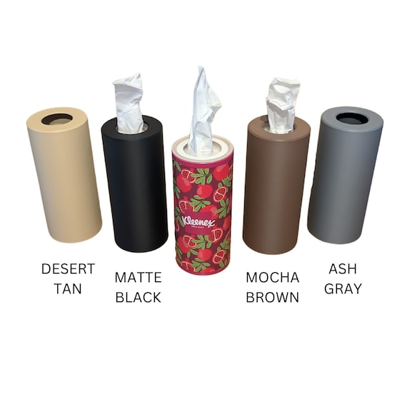 Kleenex Perfect Fit Box Cover, Various Colors, Tissue Cylinder Cover, Kleenex on the Go Box Cover, Kleenex Cylinder Cover, Tissue Cover