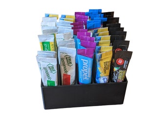 Water Flavor Packet Organizer, Drink Packet Holder,  Water Packet Holder, Water Packet Storage, Water Recipes, Watertok, Water Tok, 3D Print