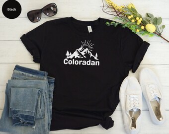 Colorado T-Shirt, Colorado Mountain Shirt, Colorado shirt, Colorado Lover Shirt, Colorado tshirt, Colorado Traveler Shirt, Colorado Gift