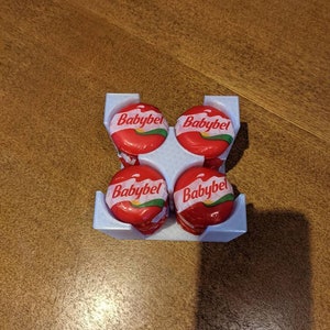 Babybel Cheese Organizer, Cheese Lover Gift, Refrigerator Organization, Cheese, Custom Organizer, Babybel Cheese, Cheese Organizer, Cheese image 2