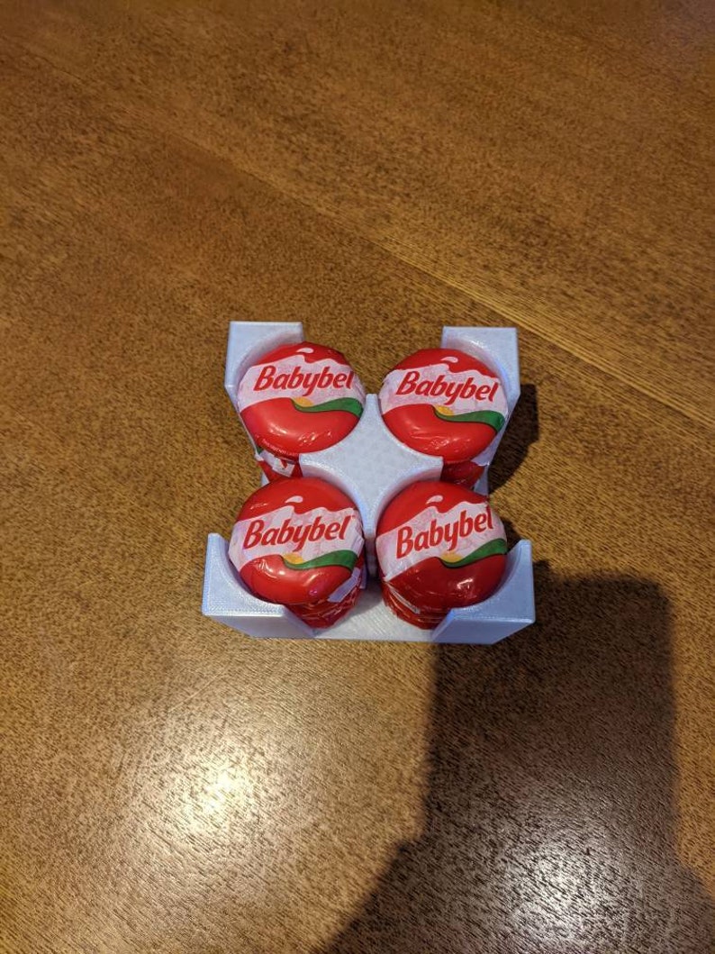 Babybel Cheese Organizer, Cheese Lover Gift, Refrigerator Organization, Cheese, Custom Organizer, Babybel Cheese, Cheese Organizer, Cheese image 2