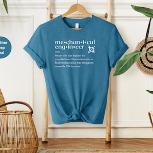 Mechanical Engineer Shirt, Funny Engineering T-Shirt, Engineer T Shirt, Cadeau voor Engineer, Engineering Gift, Engineering Grad Gift, Geek Tee
