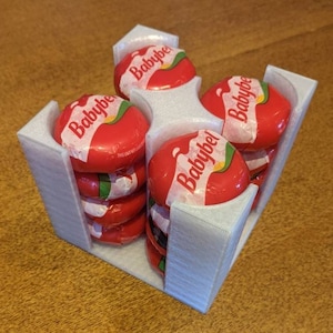 Babybel Cheese Organizer, Cheese Lover Gift, Refrigerator Organization, Cheese, Custom Organizer, Babybel Cheese, Cheese Organizer, Cheese