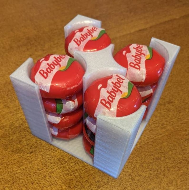 Babybel Cheese Organizer, Cheese Lover Gift, Refrigerator Organization, Cheese, Custom Organizer, Babybel Cheese, Cheese Organizer, Cheese image 1