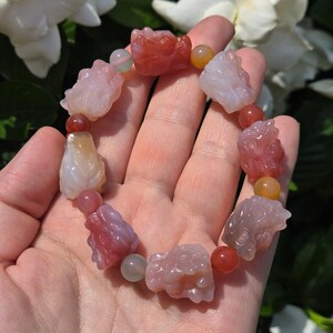 Rare Yanyuan Agate Dragon Bracelet