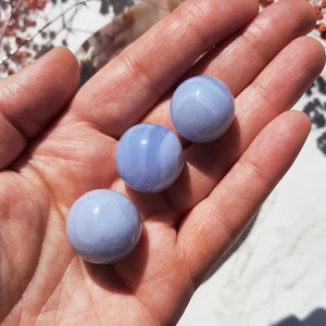 Blue Lace Agate Mini Spheres, Blue Lace Agate Crystal