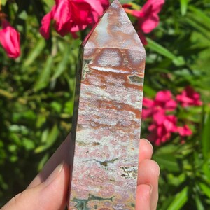 Ocean Jasper Crystal Tower, OJ Crystal Tower, Ocean Jasper