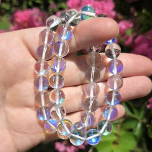 Bracelet, Aura Quartz Crystal Bracelet