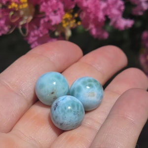 Larimar Mini Spheres, Larimar Crystal