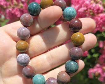 Ocean Jasper Crystal Bracelet