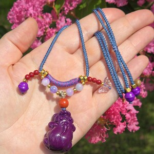 Beautiful Resin Pixiu Necklace