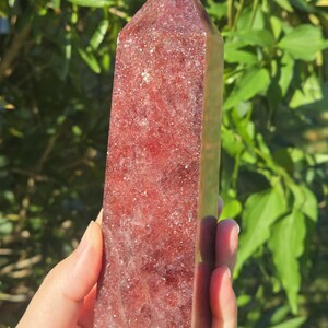Strawberry Quartz Tower, Strawberry Quartz Crystal