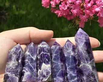 Dream Amethyst 6 Piece Set Crystal Tower Lot