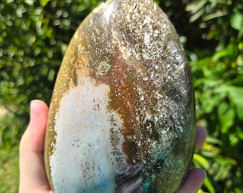 Ocean Jasper Druzy Freeform