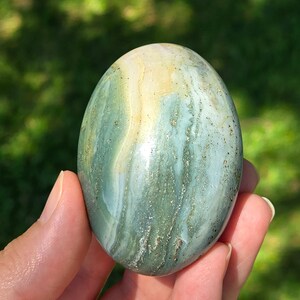 Ocean Jasper Palmstone, OJ Palmstone, Ocean Jasper Crystal Palm, Ocean Jasper