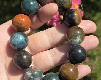 Ocean Jasper Crystal Bracelet