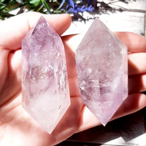 Amethyst Dt | Amethyst Crystal Double Terminated Point | Amethyst Stone