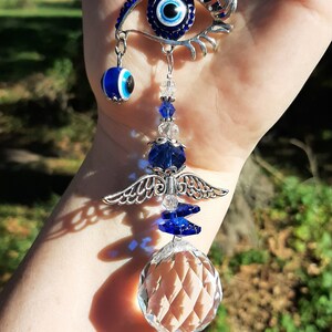 Evil Eye Sun Catcher | Evil Eye Hanging | Evil Eye Home Decor