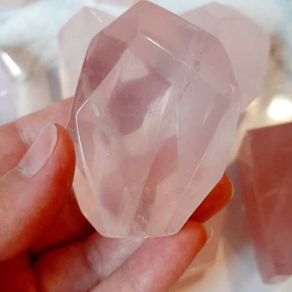 Mozambique Rose Quartz Freeform