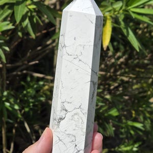 Howlite Crystal Tower, Howlite Crystal