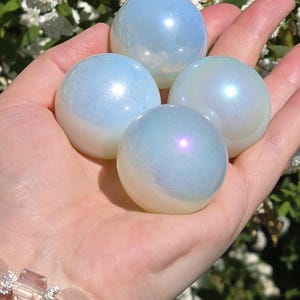 Opalite Sphere, Aura Opalite Crystal Sphere