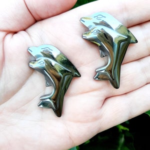 Terahurtz Dolphin Pair | Terahurtz Crystal | Terahurtz Stone | Crystal  Dolphin Carving