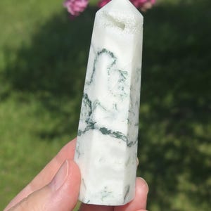 Moss Agate Tower, Moss Agate Crystal