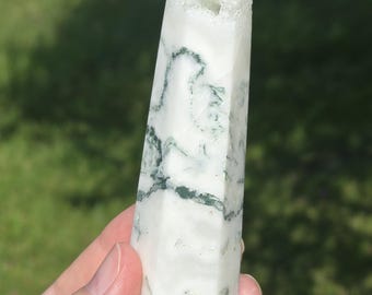 Moss Agate Tower, Moss Agate Crystal