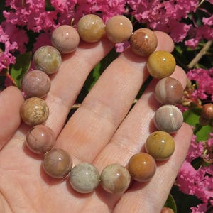 Alashan Agate Bracelet, Alashan Crystal Bracelet