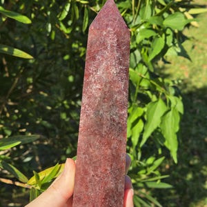 Strawberry Quartz Tower, Strawberry Quartz Crystal