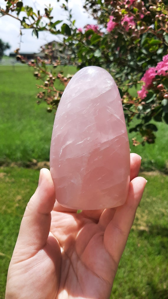 Rose Quartz Freeform, Rose Quartz Crystal