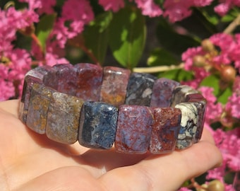 Ocean Jasper Bracelet. Ocean Jasper Soft Bangle