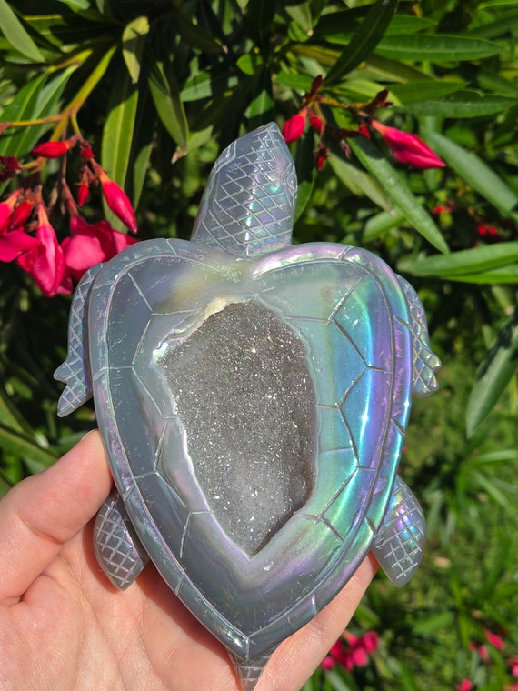 Druzy Agate Turtle Druzy Agate Turtle
