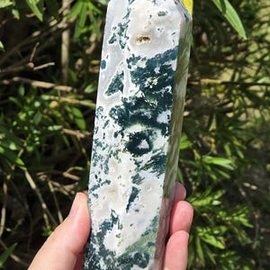 Moss Agate Tower, Moss Agate Crystal