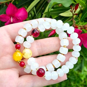 White Jade Bracelet, White Jade Crystal