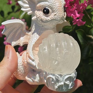 Gorgeous Dragon Sphere Holder with Crystal Sphere
