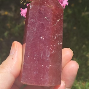 Strawberry Quartz Tower, Strawberry Quartz Crystal