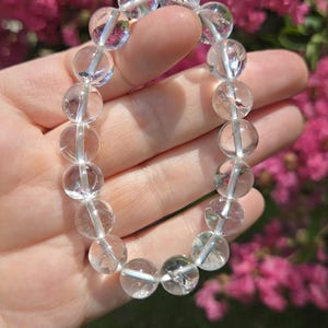 Clear Quartz Crystal Bracelet, High Quality Clear Quartz Bracelet