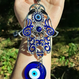 Evil Eye Hamsa Hand Hanging | Evil Eye Hanging | Evil Eye Home Decor