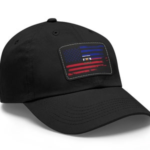 Haitian American Flag Hat, USA Flag of Haiti Baseball Hat, Haitian Heritage Hat, Proud Haitian Hat, Haitian Ancestry Hat, Haiti USA Dad Hat