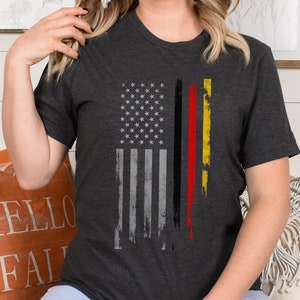 German Flag T Shirt - Etsy