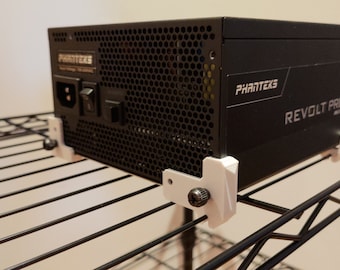ATX Netzteil Halterung für Drahtständer Mining Rig