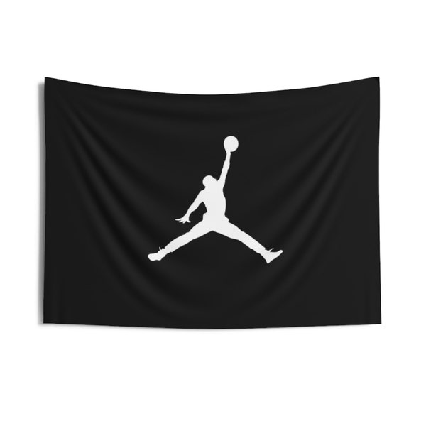 Michael Jordan Tapastry, NBA Fan Home Decor, Air Jordan Serie Schuhe Room Decor Geschenk für BB Ehemann Basketball Lover, NBA