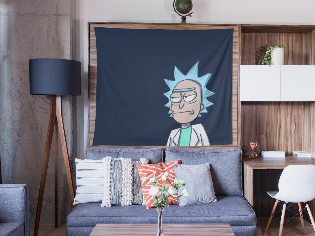 Rick and Morty Tapestry Wall Art Wall Decor Room Decor Home Decor TV Series Tapestry for Gift Etsy Canada