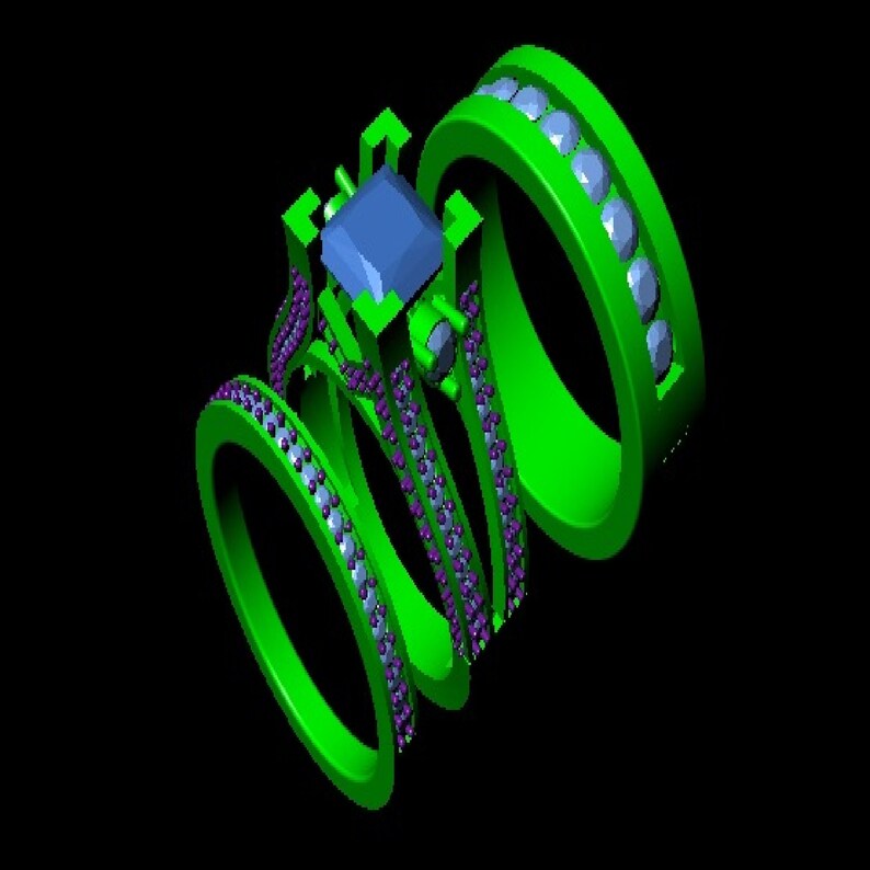 14k Black Gold Finish Pure 925 Sterling Silver Black Diamond Etsy