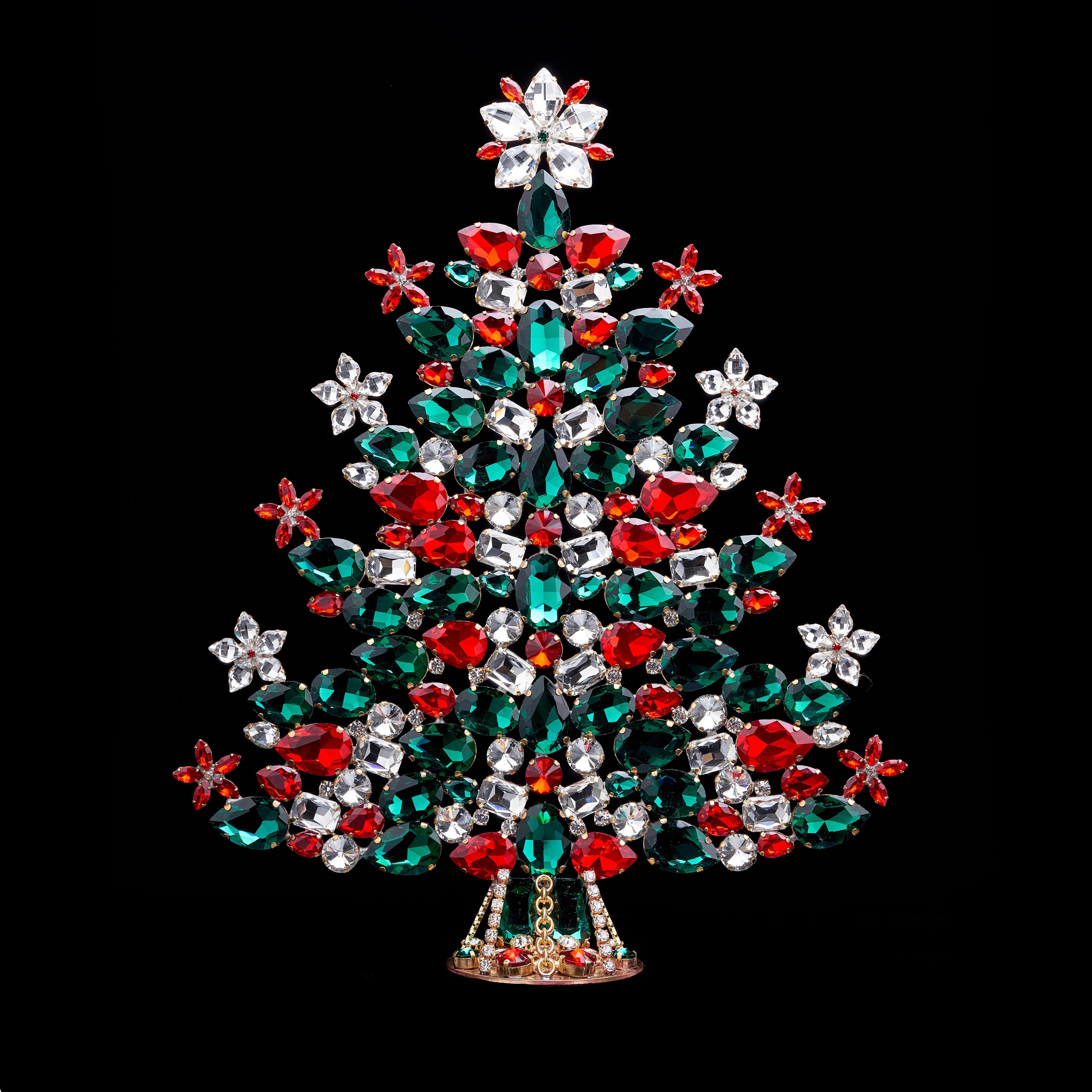油彩画　Xmas tree Oh Christmas Tree - Diamond Art Kit - DD15.016 - Diamond Dotz®