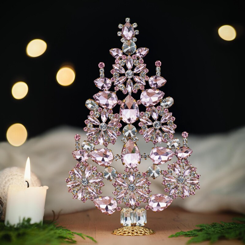 Rhinestone Tree - Etsy