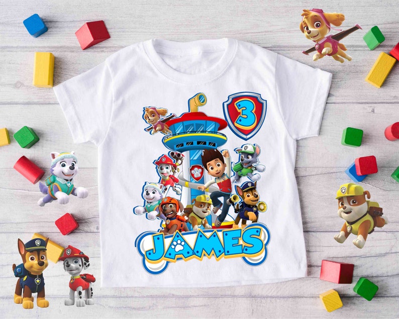 Body Bebe Paw Patrol Cumpleaños Personalizado 100% Algodon Body Bebe Paw Patrol Cumpleaños Personalizado 100% Algodon