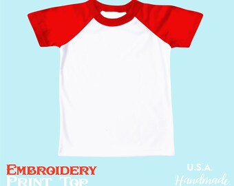 short sleeve raglan shirt
