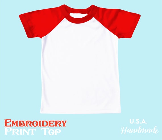 sublimation raglan shirts